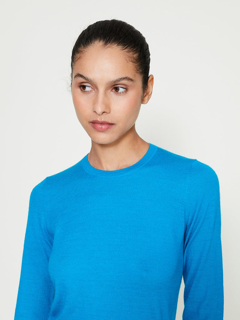 Frenckenberger - Long Sleeve T-Shirt in Electric Blue