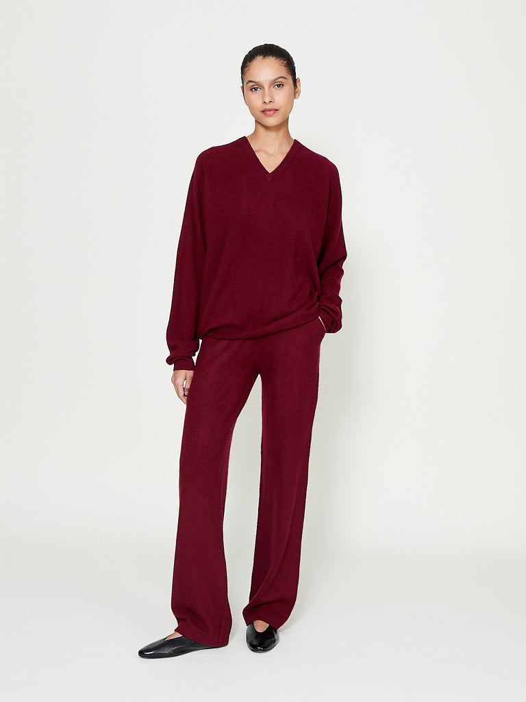 Frenckenberger - Snowpants in Burgundy