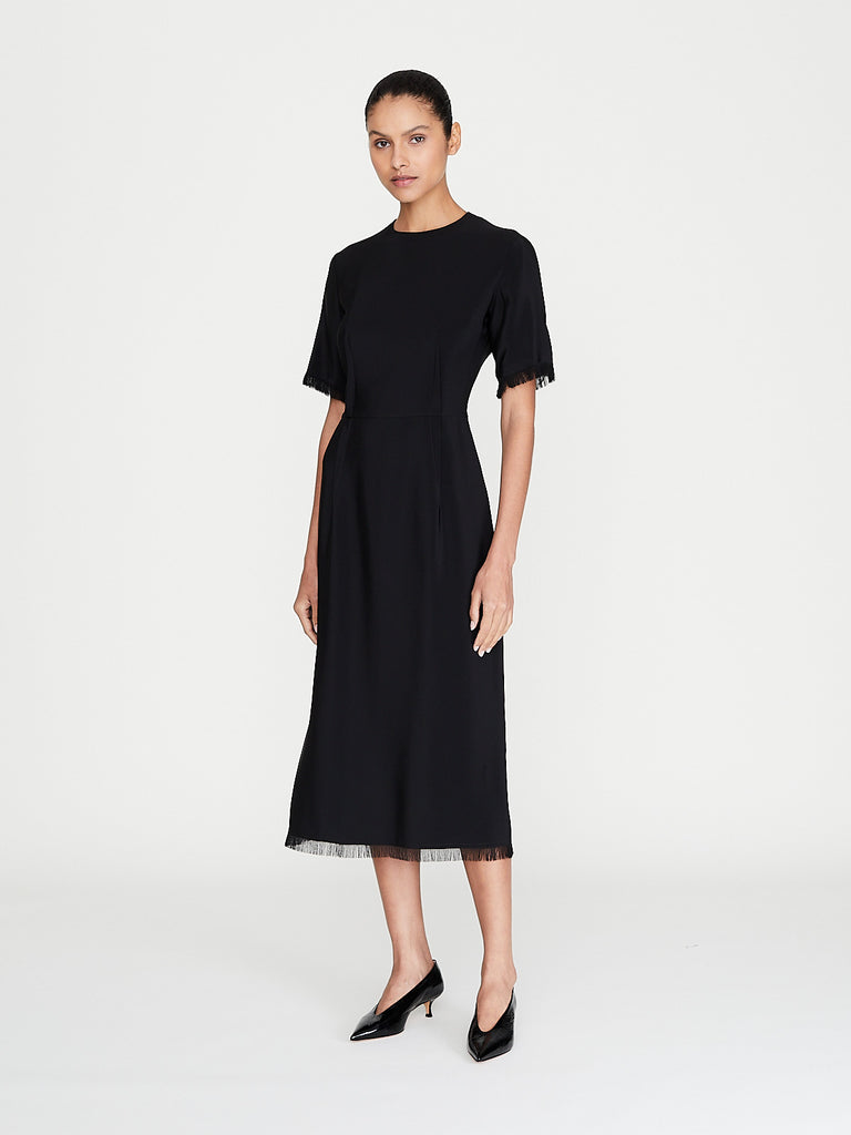 Fforme - Brooke T-Shirt Dress in Black