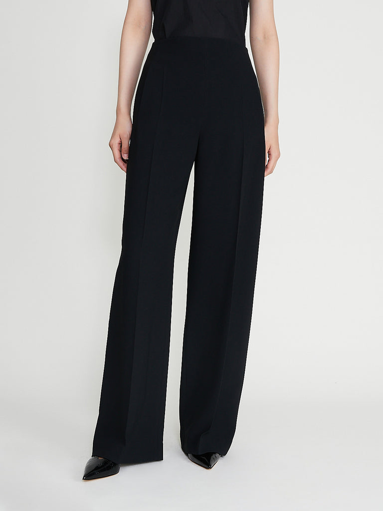 Fforme - Fara Straight Leg Trouser in Black