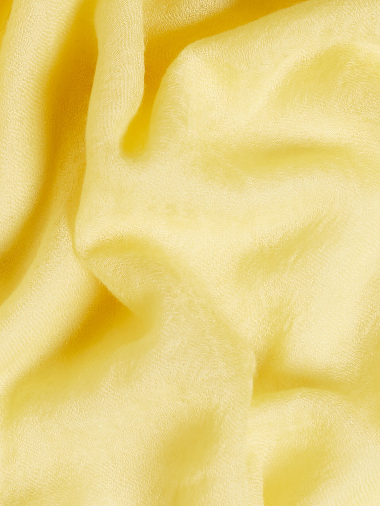 Frenckenberger - Woven Scarf Mono in Sun Yellow