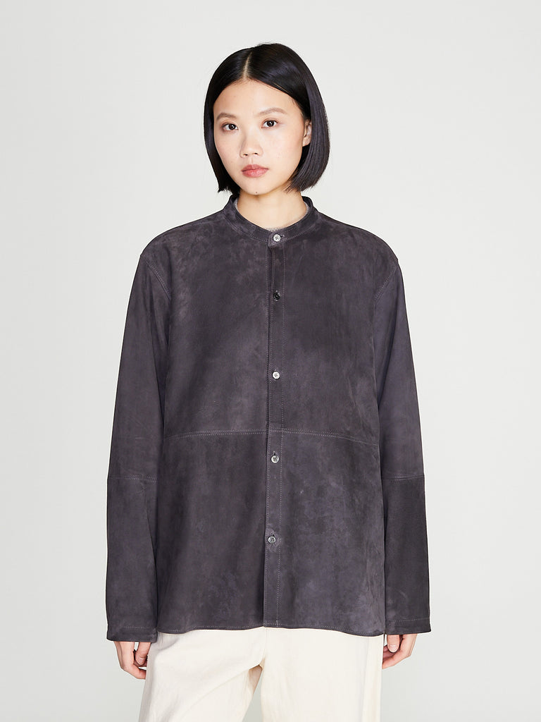 Arts & Science - Front Open Short Night in Dark Gray