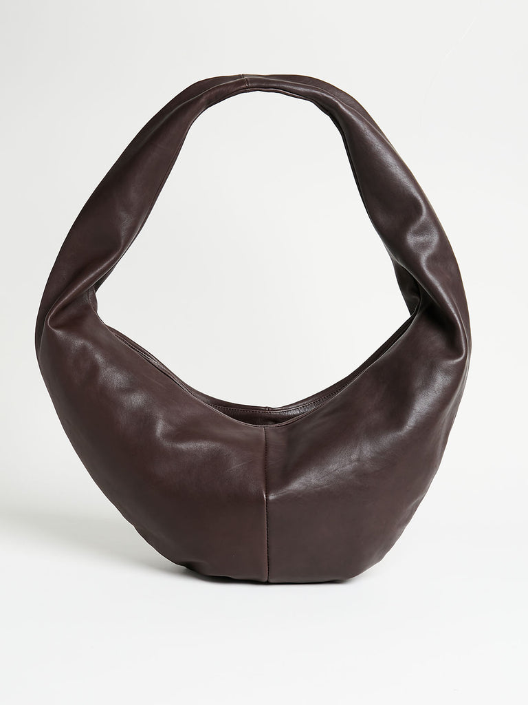Gabriela Coll Garments - No. 250 Crossed Leather Bag in Brown