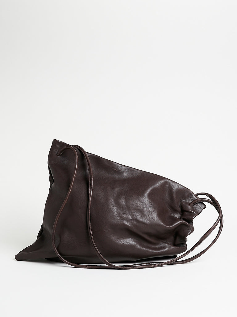 Gabriela Coll Garments - No. 131 Gathered Crossed Bag in Brown