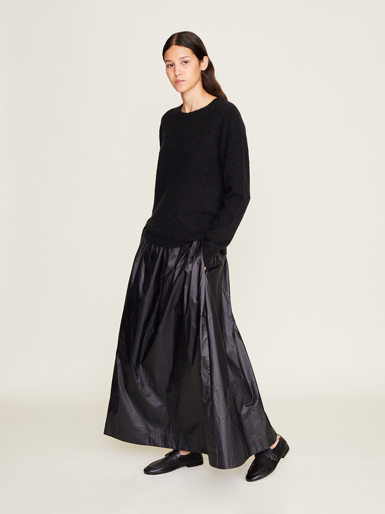 Gabriela Coll Garments - No. 341 Technical Oversized Skirt in Black