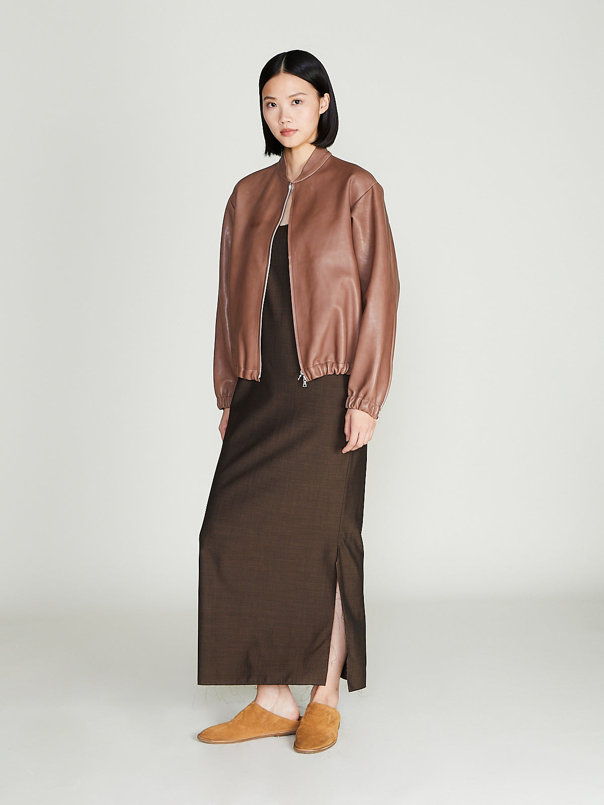 Gabriela Coll Garments - No. 306 Leather Six Zipper Jacket in