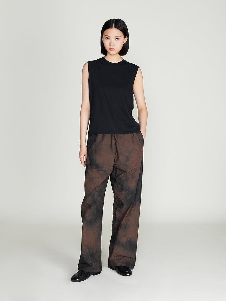 Gabriela Coll Garments - No.33 Sleeveless T-Shirt in Black