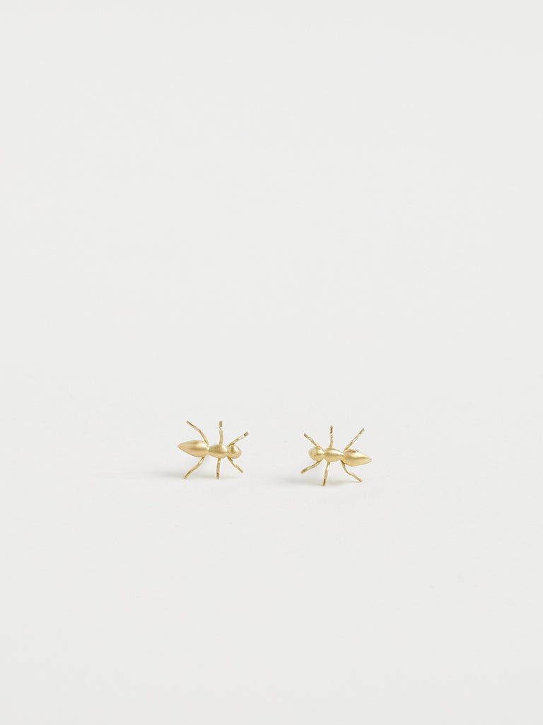 Gabriella Kiss Ant Studs in 18k Yellow Gold