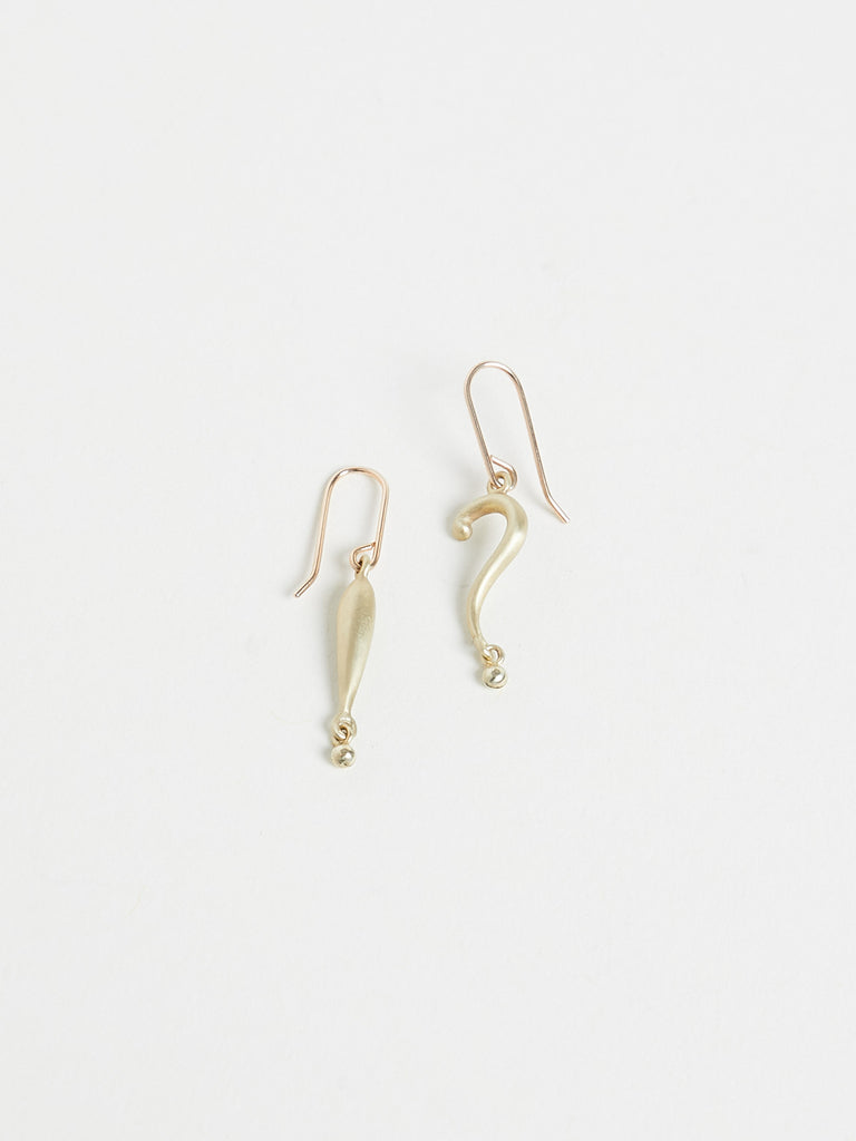 Gabriella Kiss ?! Curiosity & Wonder Earrings in 18k Yellow Gold