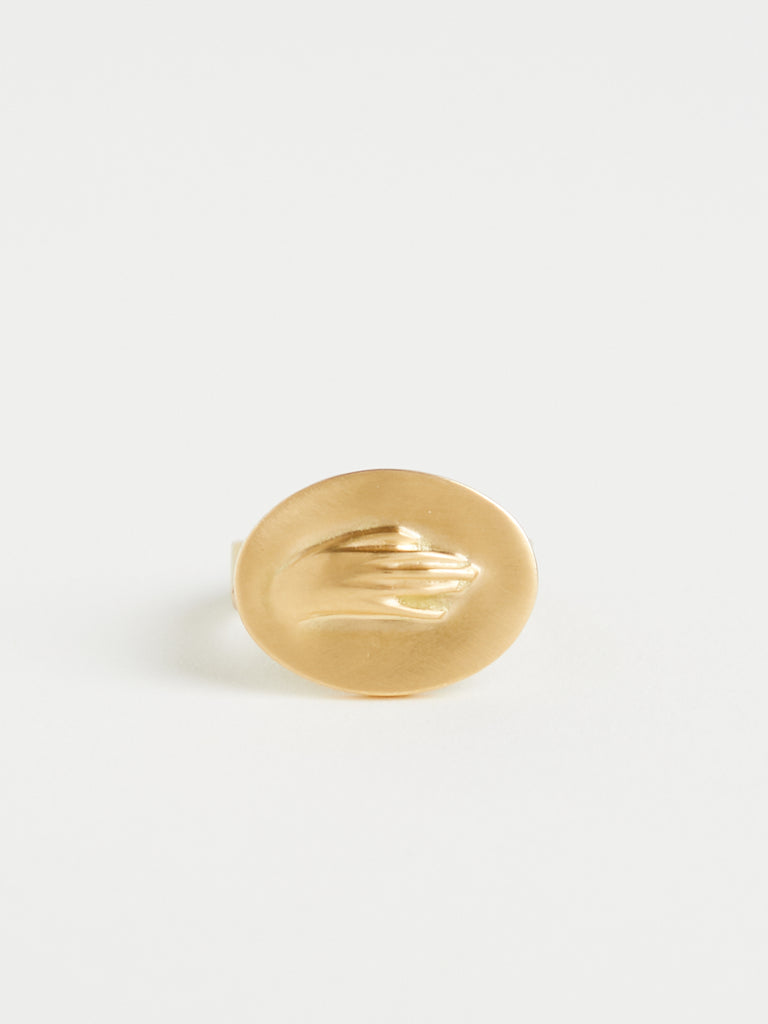 Gabriella Kiss Hand Ring in 18k Yellow Gold