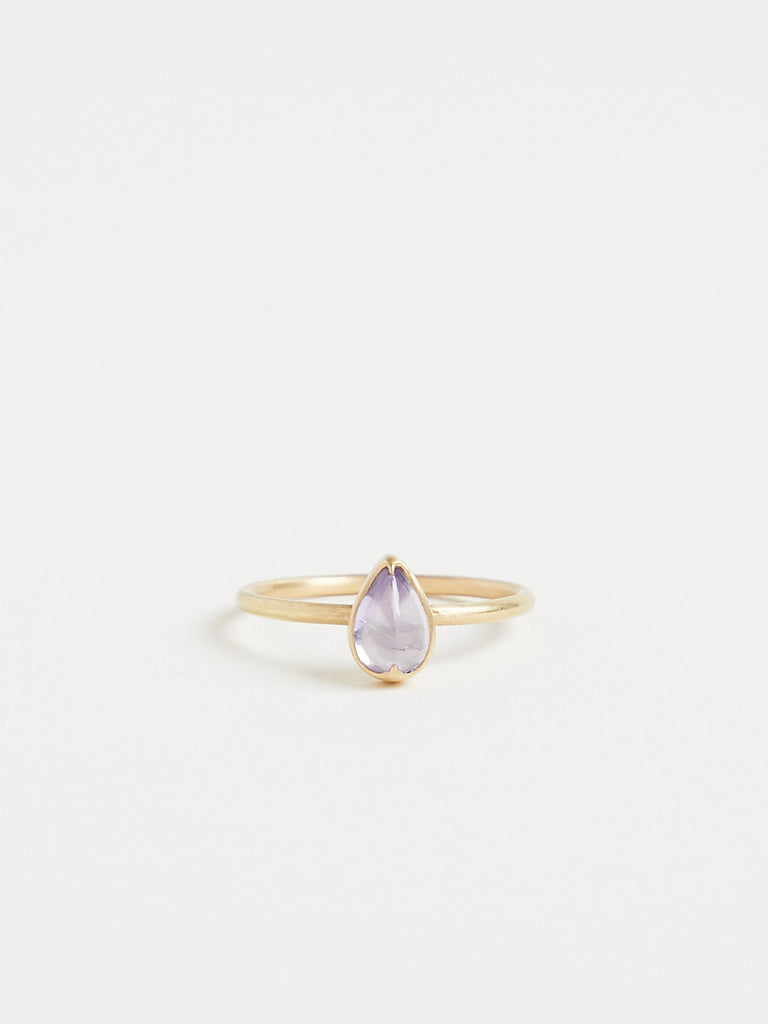 Gabriella Kiss 1ct Sapphire Ring in 18k Yellow Gold