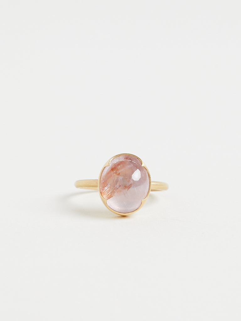 Gabriella Kiss 8.89ct Natural Sapphire Ring in 18k Yellow Gold