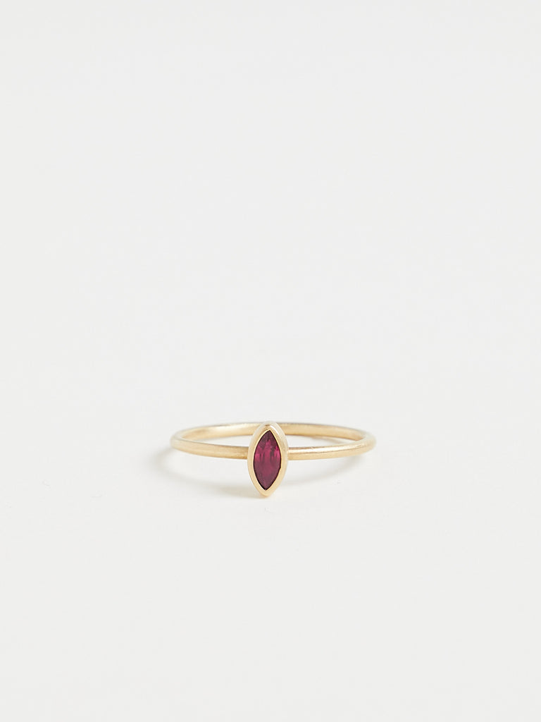 Gabriella Kiss 0.3ct Ruby Ring in 18k Yellow Gold