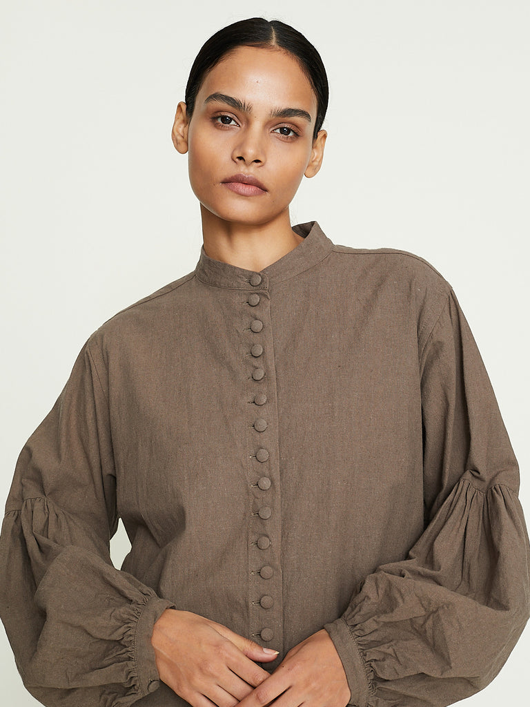 Hallelujah Chemise Religieuse in Chocolate