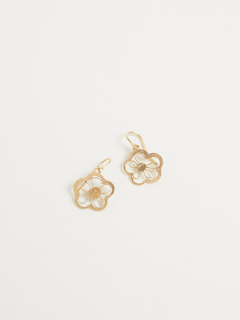 Judy Geib Small Dangly Earrings in 18k Gold
