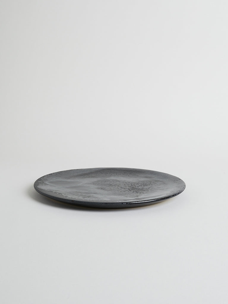 Large Flat Plate Shape #6 in Black