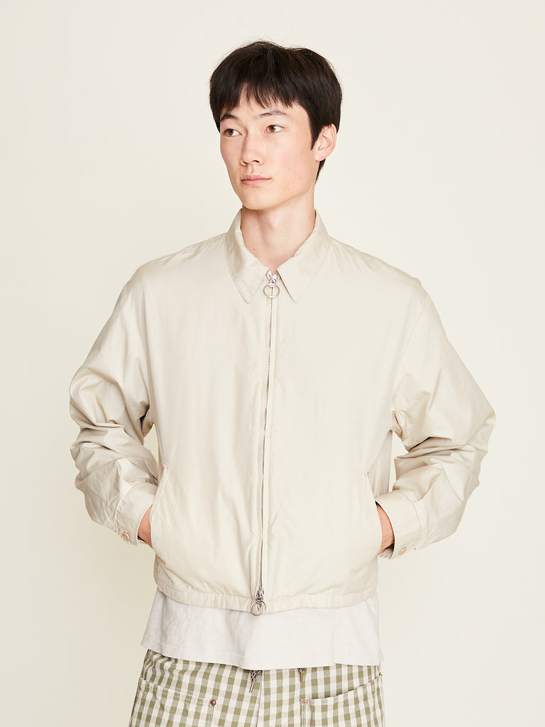 Kapital - Poplin Hacksaw Drizzler Jacket in Beige