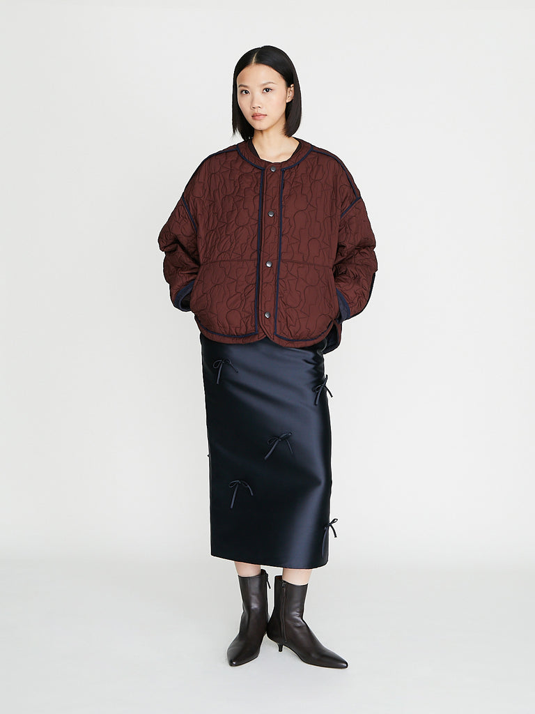 Konrad - Irmi Reversible Jacket in Navy/Hazel