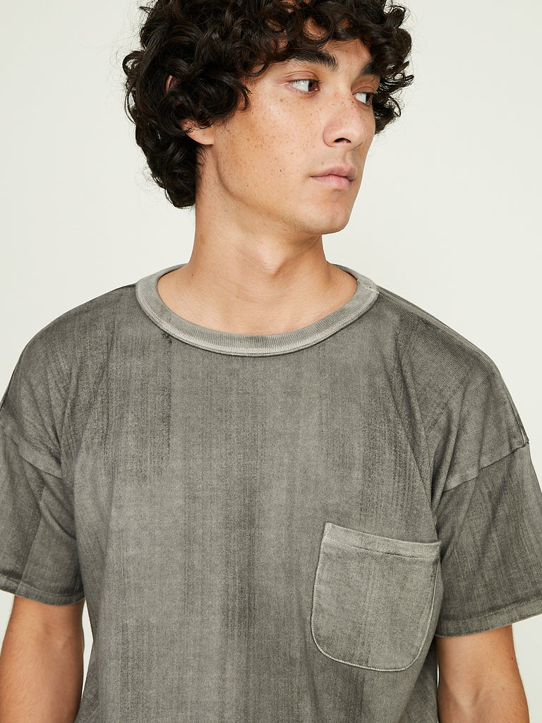 Taiga Takahashi - Lot.601 Tee Shirt in Hand Drawn Sumi