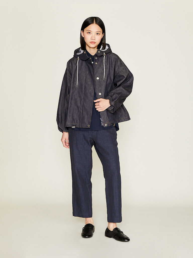 Mackintosh - Women's Weathertec Skye Parka Short in Navy Blue