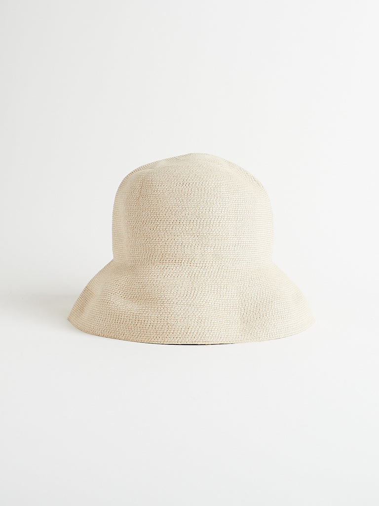 Mature Ha - WR Paper Braid Hat Switch Middle in Natural