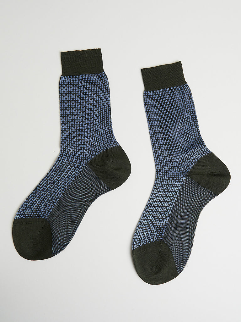 Maria La Rosa Socks in Light Blue