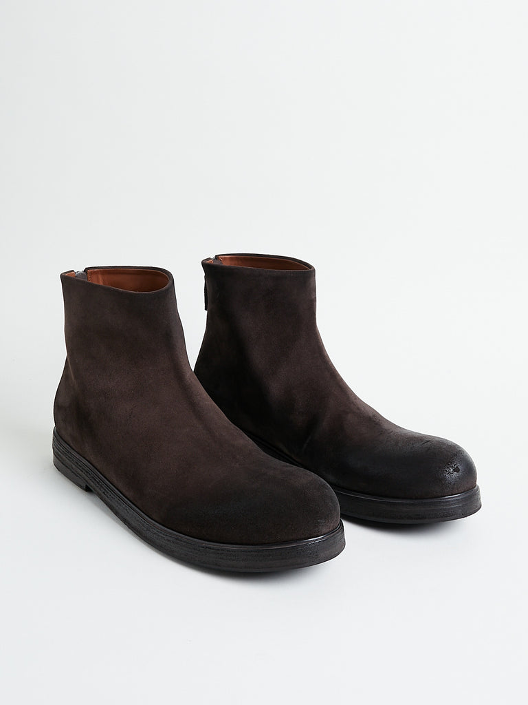Marsèll - Men's Zucca Zeppa Tronchetto in Dark Brown