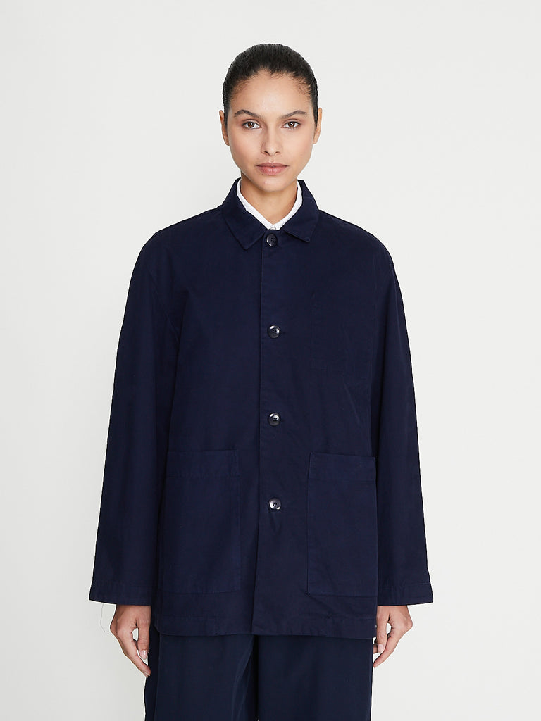 Toogood - The Mechanic Jacket in Work Twill Ink