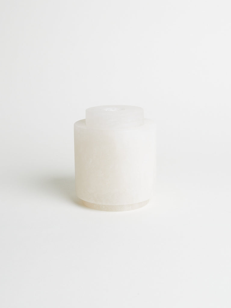 Michaël Verheyden Petite Vase in White Alabaster