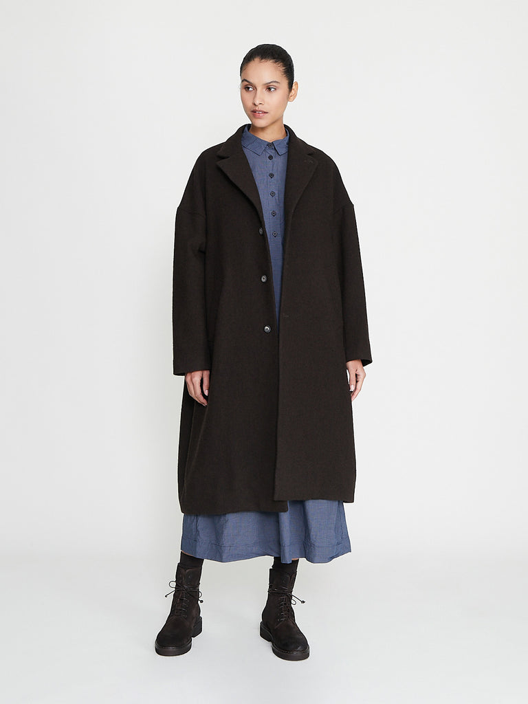 Bergfabel - Millie Coat in Bark