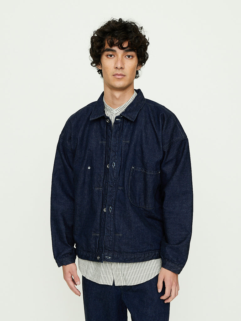 Niceness - I.McCready Trucker Jacket in Indigo