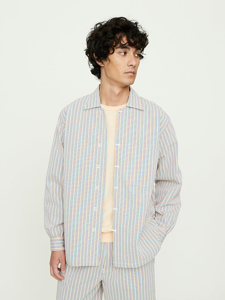 Niceness - M. Swish Shirt in Multi Stripe