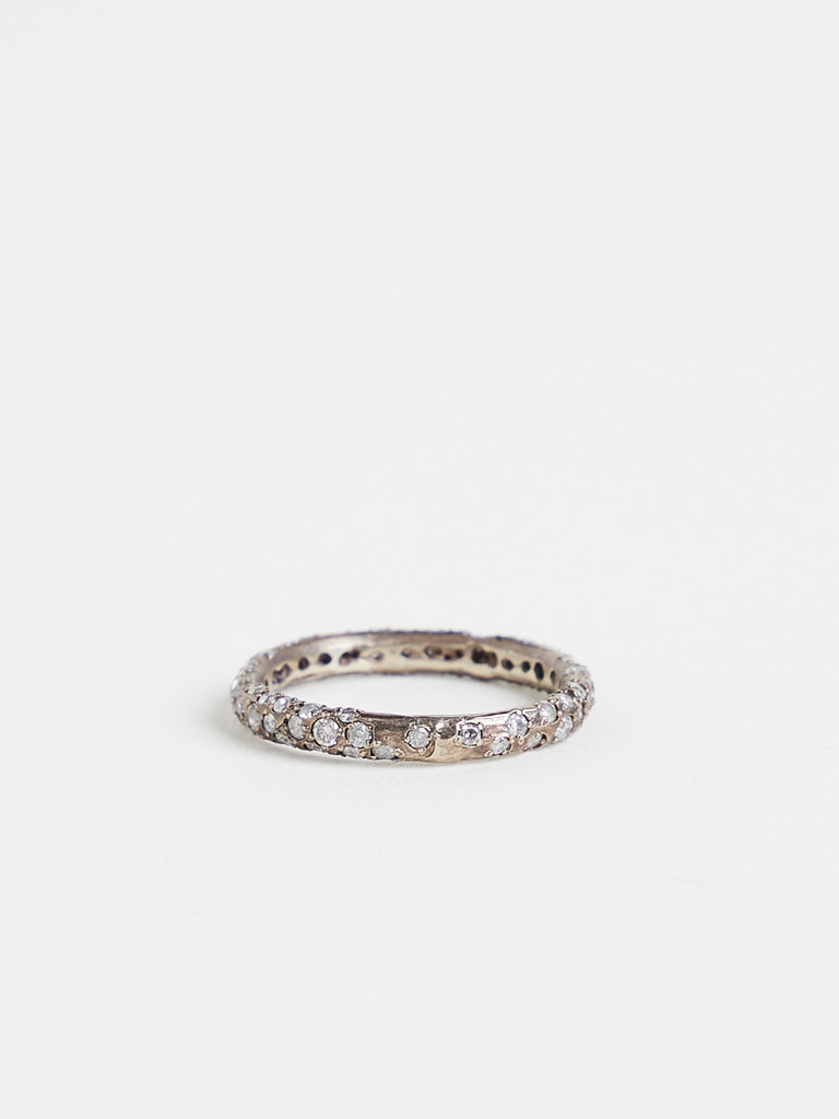 Noguchi Bijoux 1204 Ring in 14k White Gold with 75 White Diamonds