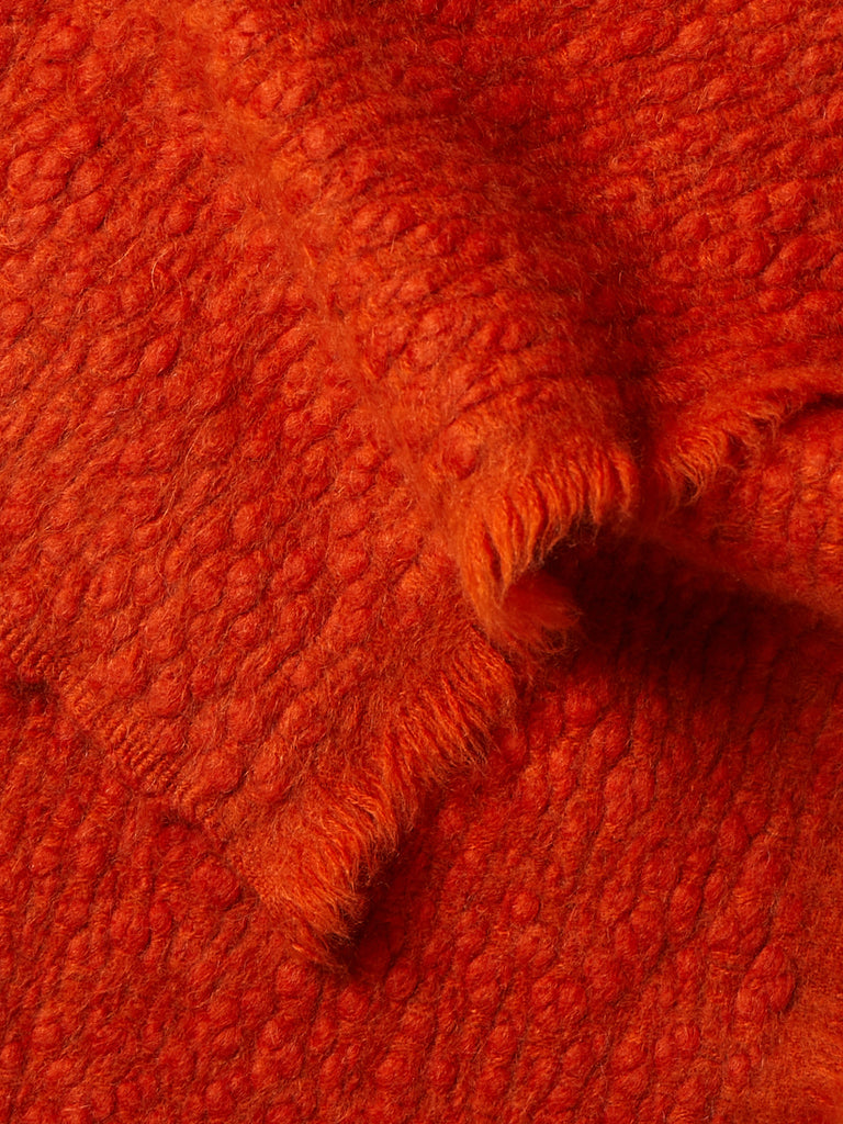 Norlha - Handspun Dawn Neck Warmer in Tangerine