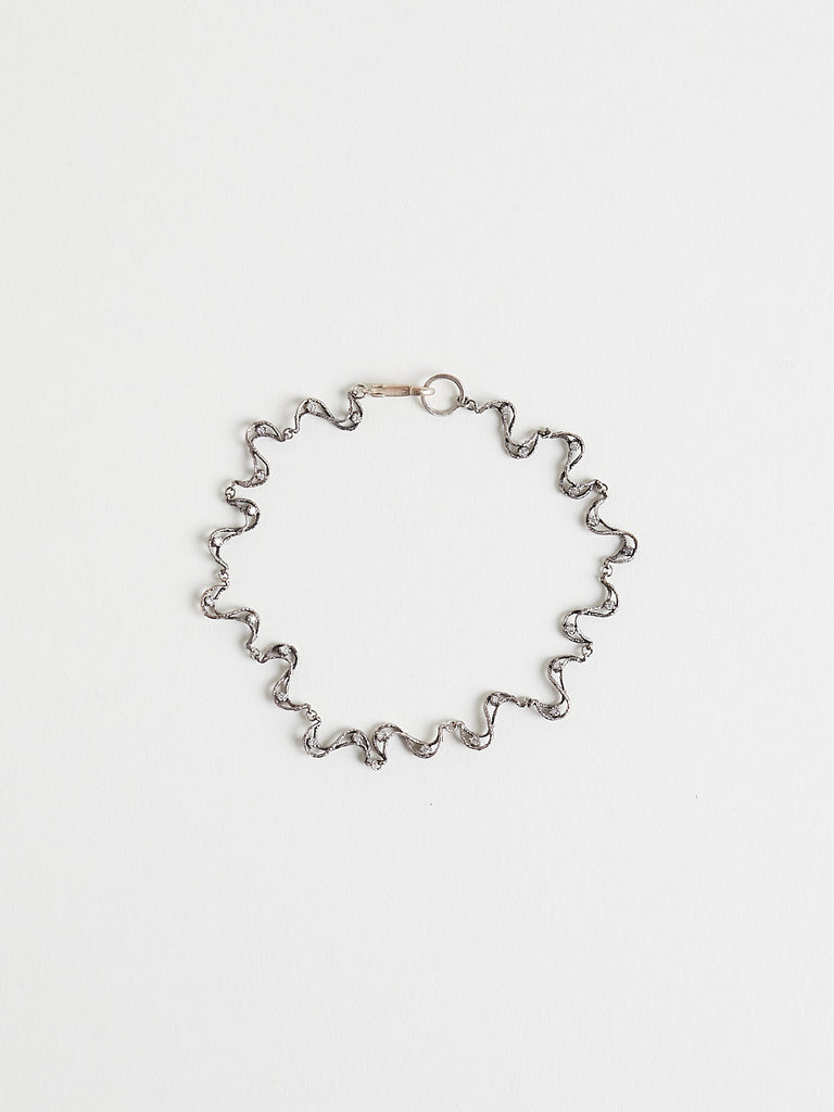 Noguchi Bijoux 584 Bracelet in 14k White Gold with 52 White Diamonds