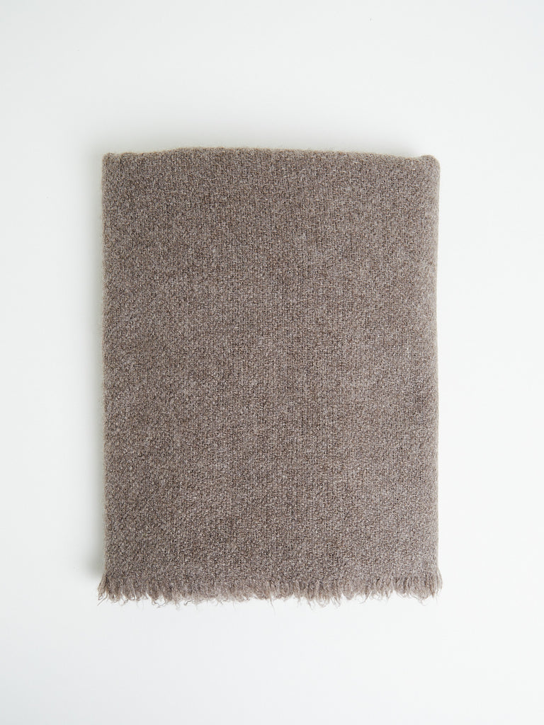 Norlha - Nomad Net Scarf in Natural Yak Grey