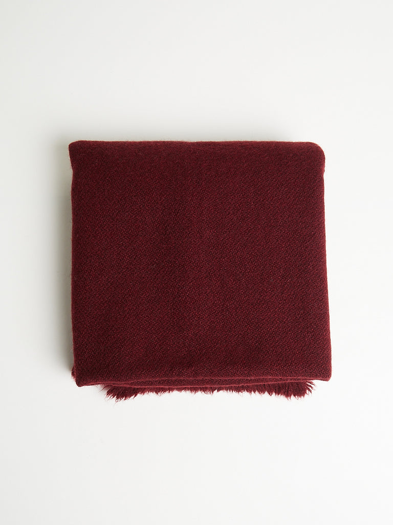 Norlha Nomad Classic Scarf in Burgundy