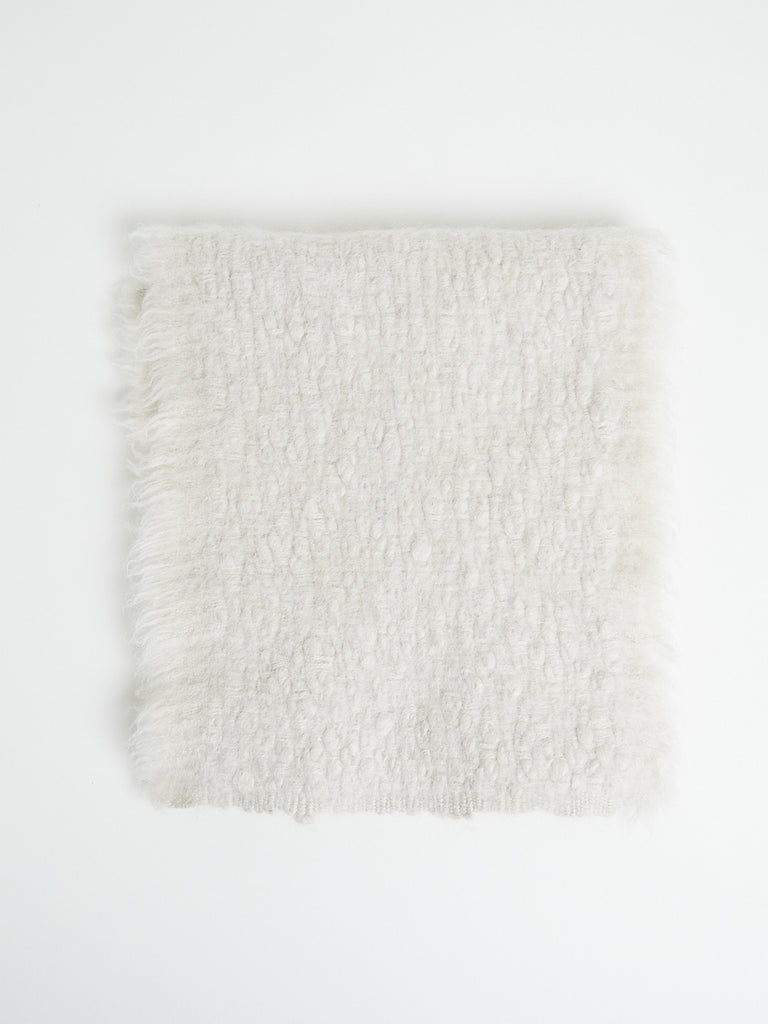 Norlha - Handspun Dawn Neck Warmer in Natural Yak White