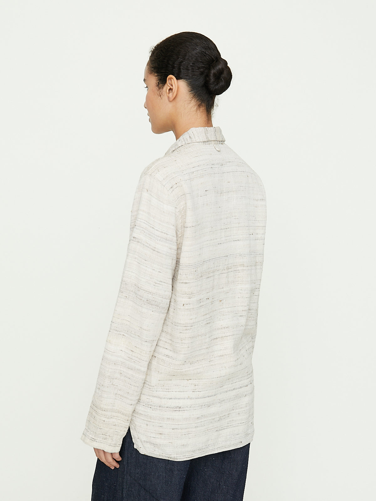 Church Pockets Oliver Church - Pockets Shirt in Lined Katiya Silk – Mouki Mou