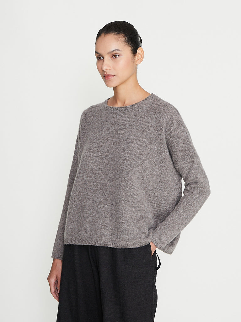 Apuntob - Cashmere Knitwear in Walnut