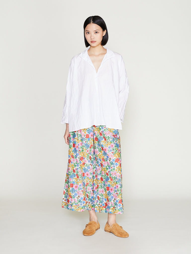 Daniela Gregis - Pantalone Trousers Pigiama Tasche Lavato in Small Flowers 1