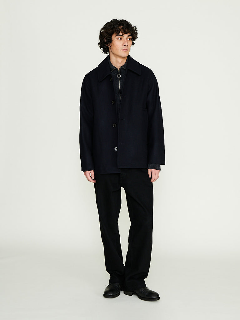 Parages - Dad Denim Pants in Black Denim