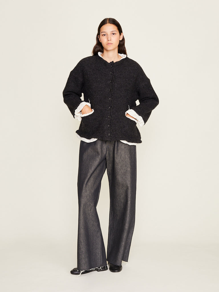 Pillings - Fulling Jacket in Charcoal Grey