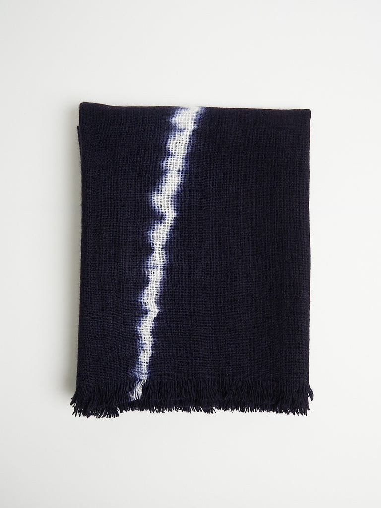 Denis Colomb Perou Lightning Stole in Midnight Blue