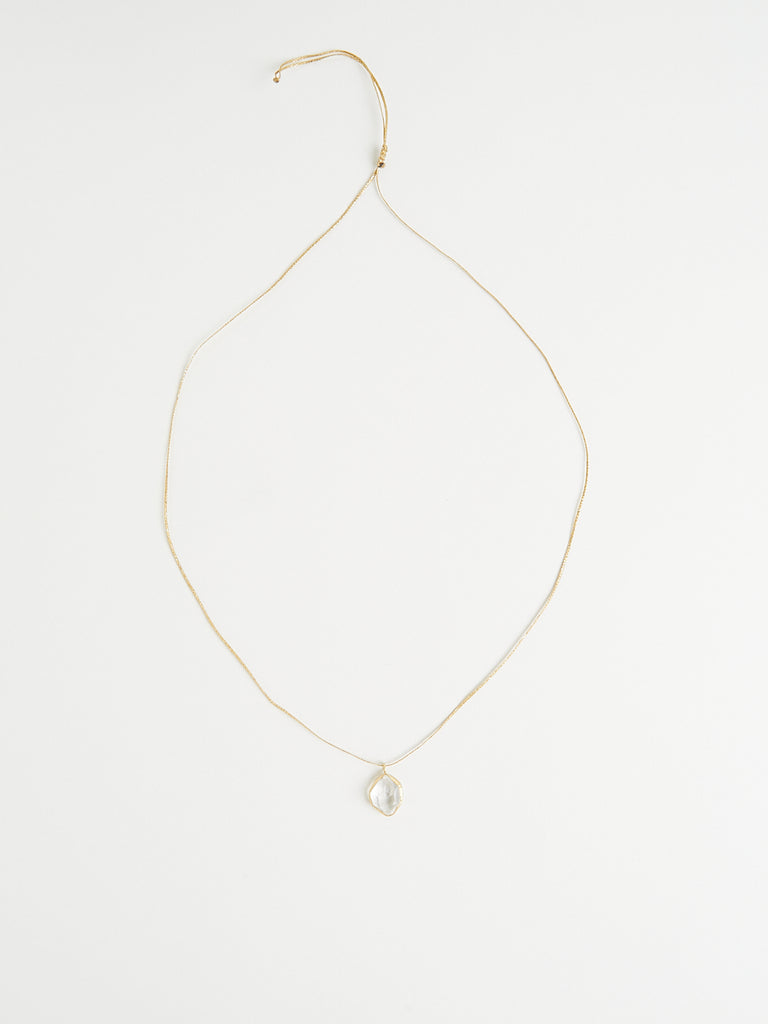dosa x Pippa Small Colette Set Pendant with 14.9ct Herkimer on Cord
