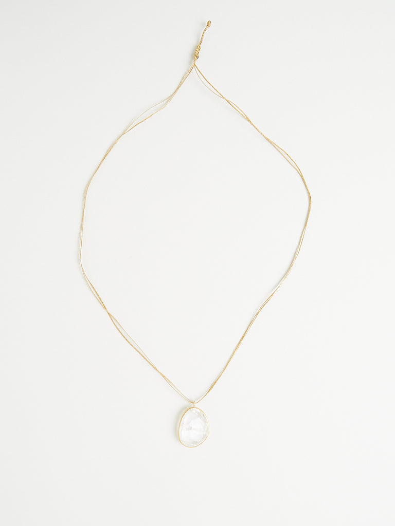 dosa x Pippa Small Colette Set Pendant with 83ct Crystal on Cord