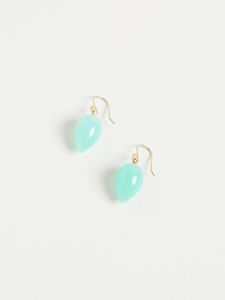 Ted Muehling Acorn Earrings in Chrysoprase