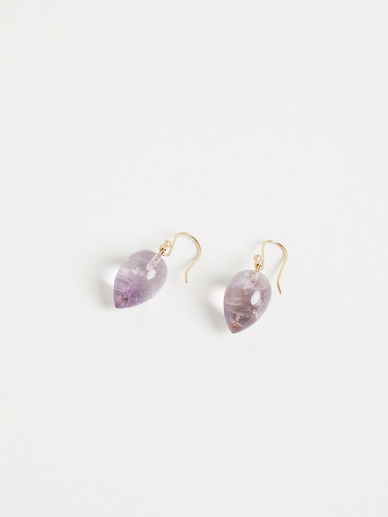 Ted Muehling Acorn Earrings in Amethyst