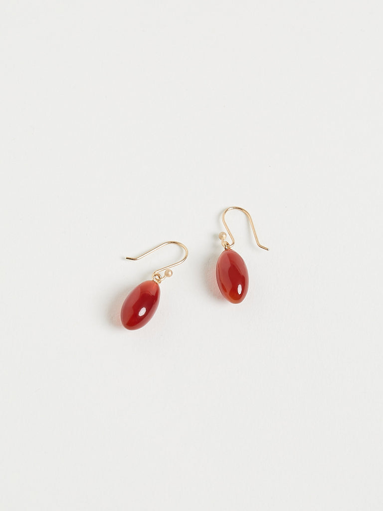 Ted Muehling Berry Earrings in Carnelian