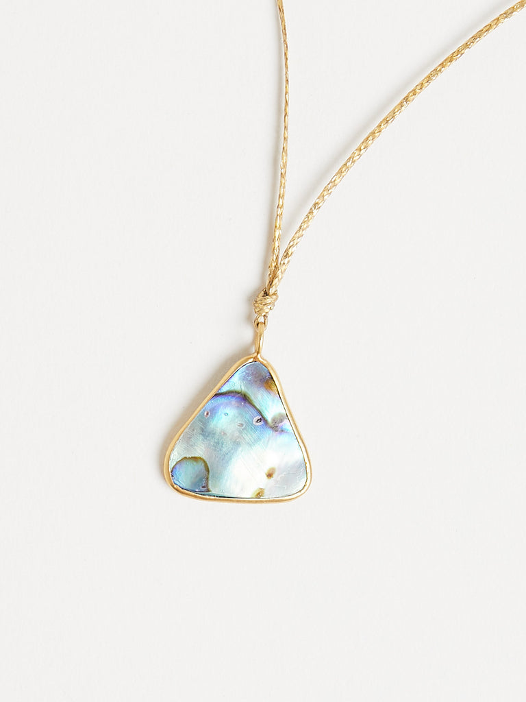 Pippa Small Colette Set Pendant with 4.9ct Shell on 18k Yellow Gold